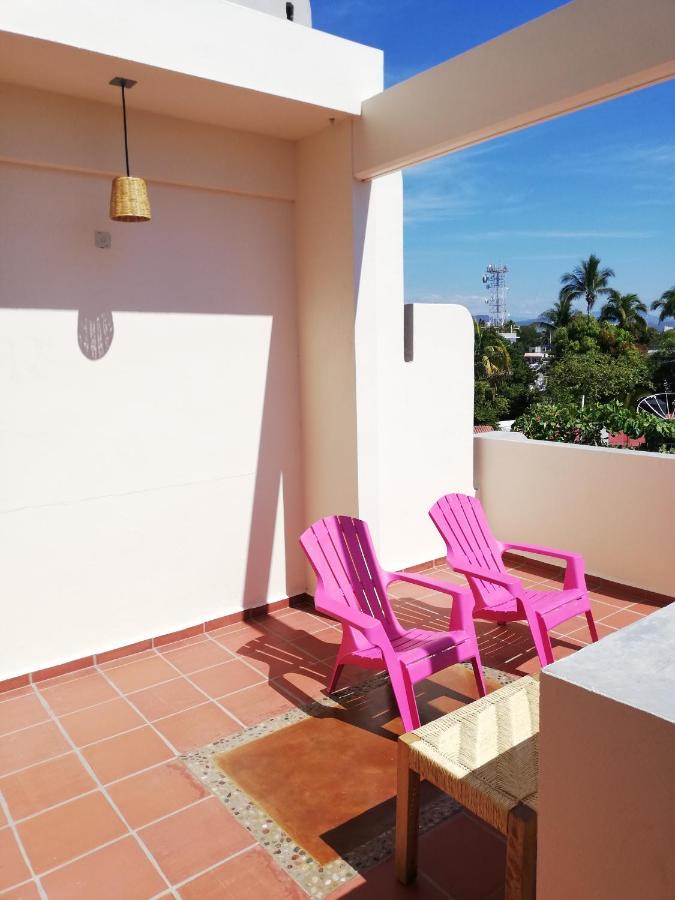 Отель Casa Puerto Bonito & Private Coworking Пуэрто-Эскондидо Экстерьер фото